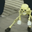 dancing skeleton Slack emoji