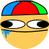 goofy face sideglance Slack emoji