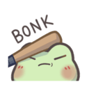 bonkfrog q Slack emoji