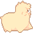 fluffy alpaca sidewalkq Slack emoji