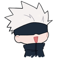 anime blindfold smile Slack emoji