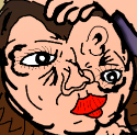 distorted face handq Slack emoji