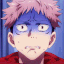 scared yuji jjk Slack emoji