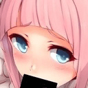 animepinkhairq Slack emoji