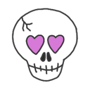 purpskullq Slack emoji
