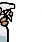 dog peeking corner Slack emoji