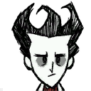 gloomy blackhair silhouette Slack emoji
