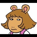 dw arthur side eye Slack emoji