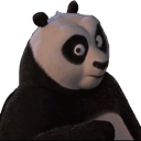 panda side eye skeptical Slack emoji