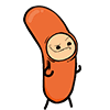 hotdog q Slack emoji