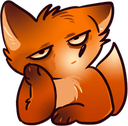 annoyedfoxq Slack emoji