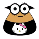 cat costume hello Slack emoji