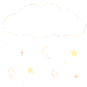 white cute cloudq Slack emoji