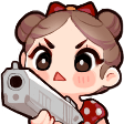 cute shootq Slack emoji