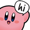 kirby hi q Slack emoji