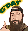 aussieg day q Slack emoji