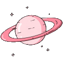 pink planetq Slack emoji