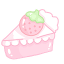 strawberry cake slice Slack emoji