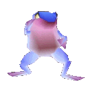 bluedancinguglyemadfrog Slack emoji