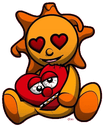 yellow orangeq Slack emoji