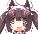 nekocore12 scaredchocola Slack emoji