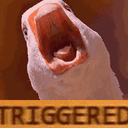 triggered duck Slack emoji