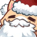 cat santaq Slack emoji