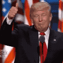 trump thumb up Slack emoji