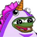 pepe purple unicorn Slack emoji
