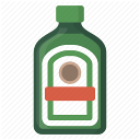 green bottle label Slack emoji