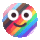 rainbow smile Slack emoji