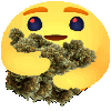 weed blobq Slack emoji