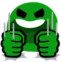 blobhulksmashq Slack emoji