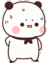 panda sweatingq Slack emoji