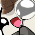 panda detects examines finds Slack emoji