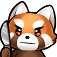 panda with knifeq Slack emoji