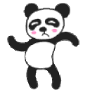 panda dance Slack emoji