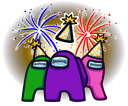 among us happyq Slack emoji