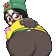 duck top hat sly Slack emoji