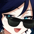 anime smug shades Slack emoji