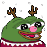 peepochristmasshake Slack emoji