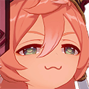 smug uwu face Slack emoji