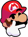mario point thumbside Slack emoji