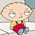 stewie sit grin Slack emoji