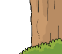 hands peeking tree Slack emoji