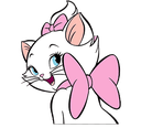 pink catmarie q Slack emoji