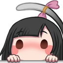 pink catgirlq Slack emoji