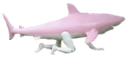 pink sharkq Slack emoji