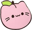 pink cat appleq Slack emoji
