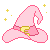 pink pinkhatq Slack emoji